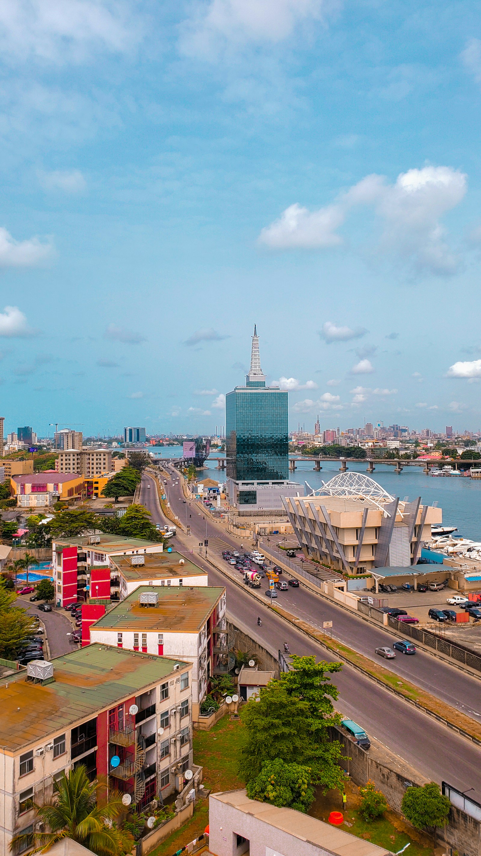 Lagos, Nigeria skyline — DoveSphere headquarters